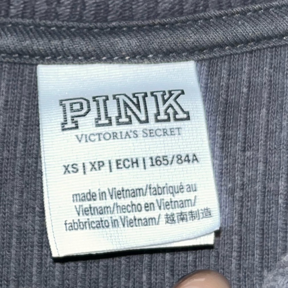pink crewneck